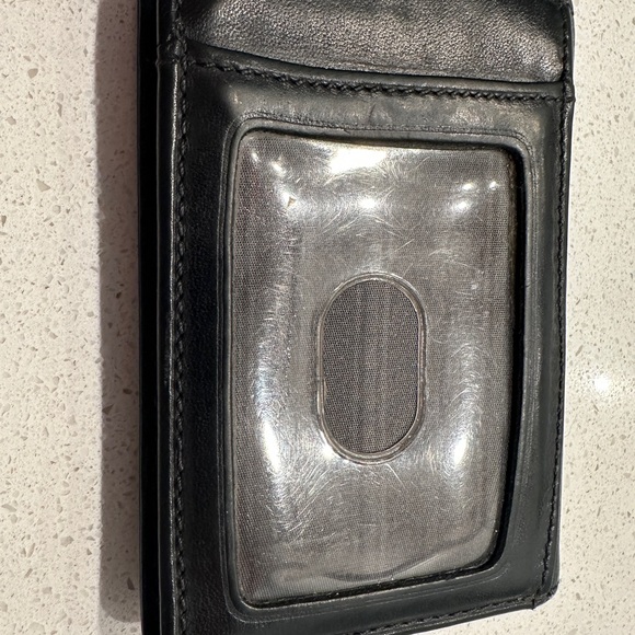 Tumi Black Leather Billfold - Picture 3 of 10